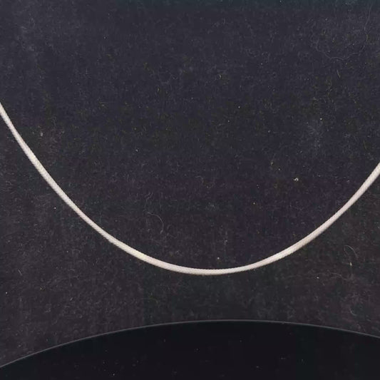 9ct white gold chain 1.5g (sh27093b)