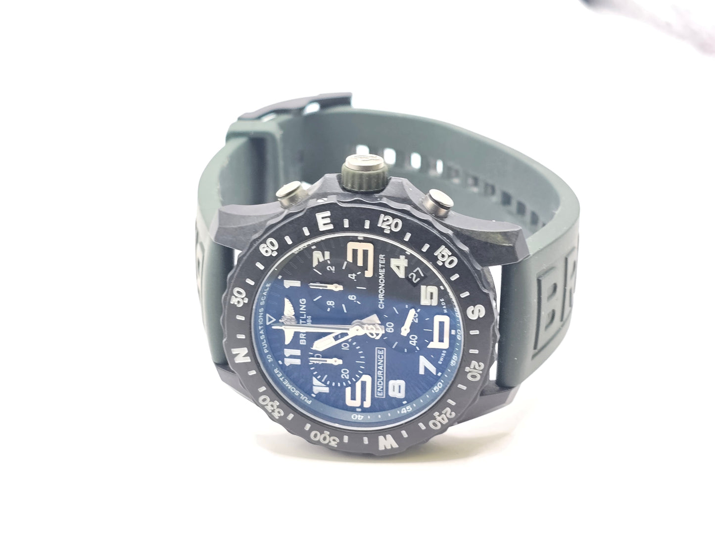 Breitling Endurance Pro 44 – Khaki Green / Black (Ref. X82310D31B1S1) (sh27648b)
