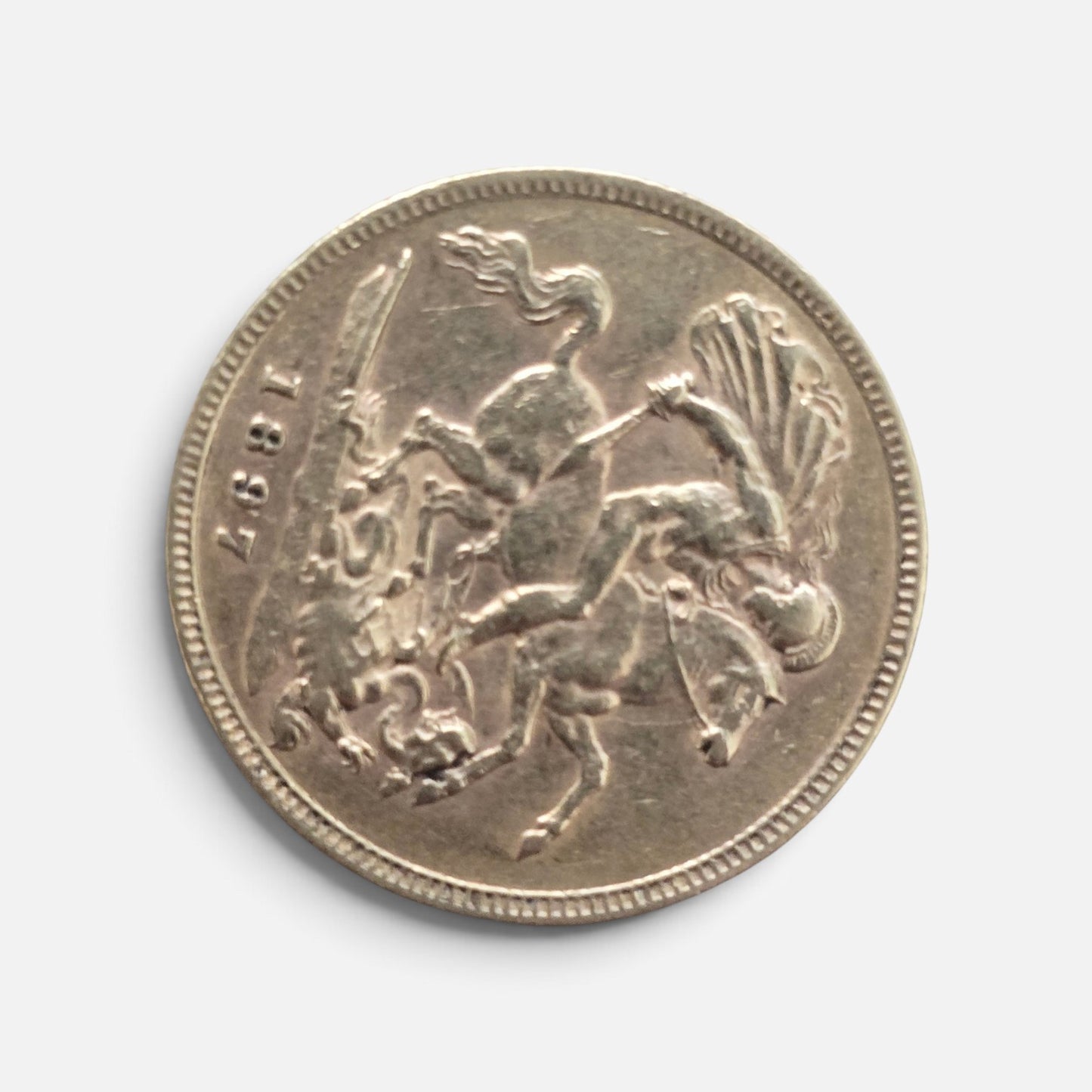 Victoria Old Head Gold Half Sovereign Coin (1893) – 22ct Bullion / Collectible
