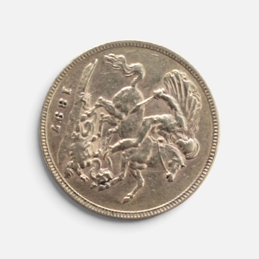 Victoria Old Head Gold Half Sovereign Coin (1893) – 22ct Bullion / Collectible