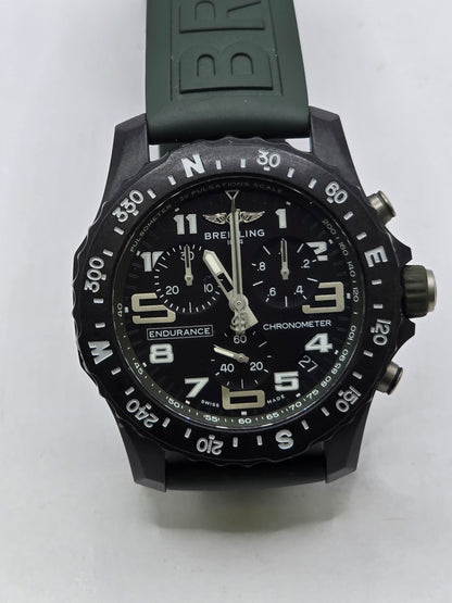 Breitling Endurance Pro 44 – Khaki Green / Black (Ref. X82310D31B1S1) (sh27648b)