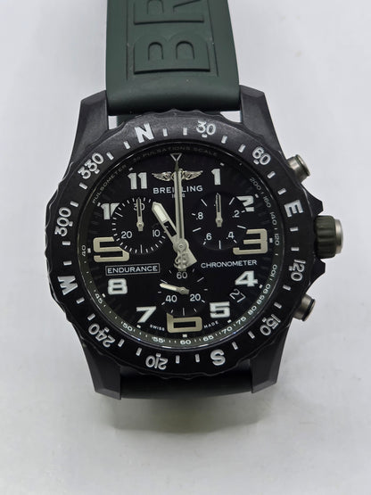 Breitling Endurance Pro 44 – Khaki Green / Black (Ref. X82310D31B1S1) (sh27648b)