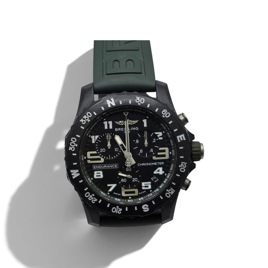 Breitling Endurance Pro 44 – Khaki Green / Black (Ref. X82310D31B1S1) (sh27648b)