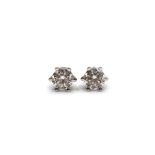 14ct white gold diamond earrings featuring sparkling diamonds, lightweight at 2.2g, elegant jewelry for special occasions.