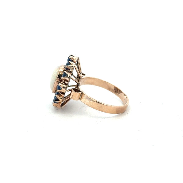 14ct yellow gold ring in size M with a smooth band, unbranded jewelry piece showcasing classic gold craftsmanship.