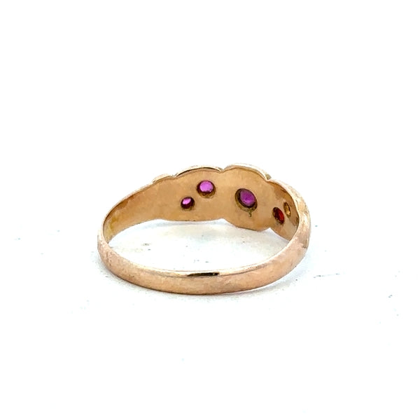 15ct yellow gold ring in size L1/2, unbranded, featuring a smooth polished band for elegant jewelry wear