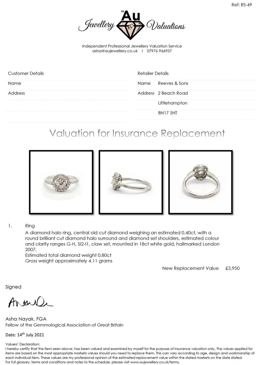 18ct gold diamond halo ring with 0.80ct center stone, featuring sparkling pave-set diamonds and a classic elegant design.