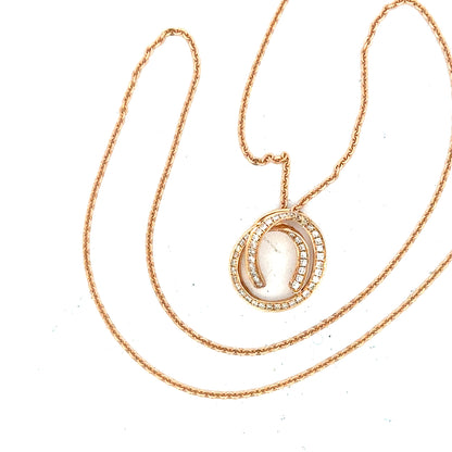 18ct gold chain with diamond pendant, unbranded, lightweight jewelry, showcasing the elegant gold link and sparkling diamond accent.