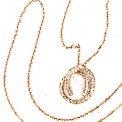 18ct gold chain with diamond pendant, showcasing a delicate design and sparkling diamonds, weighing 4.0g.