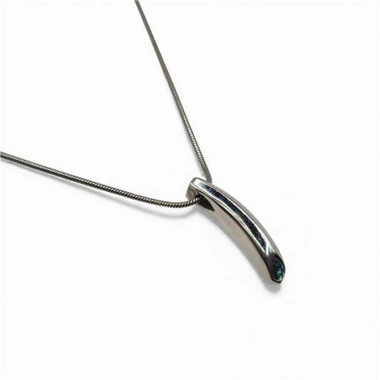 18ct white gold chain with diamond pendant, close-up view of the elegant jewelry piece showcasing sparkling diamonds and fine craftsmanship.
