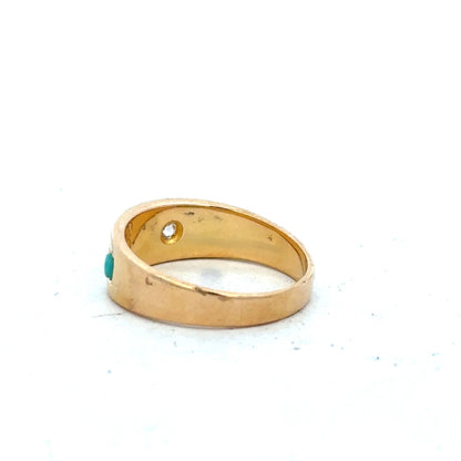 18ct yellow gold diamond ring in size K with sparkling diamonds, showcasing elegant jewelry craftsmanship.