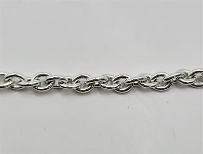 Unbranded 925 silver heart chain, 16cm length, 37.9g, featuring a delicate heart pendant on a shiny silver chain.