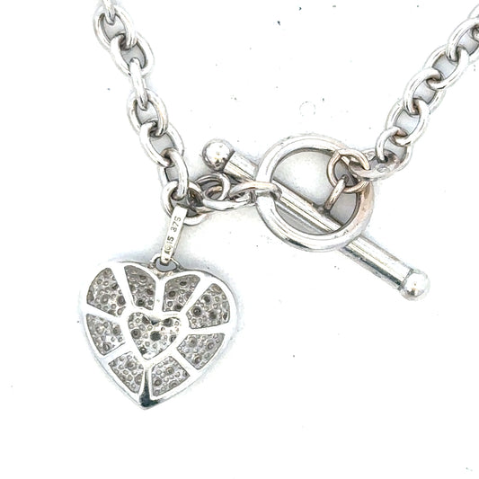 9ct white gold diamond bracelet with delicate chain and sparkling diamonds, lightweight 5.4g, unbranded jewelry accessory.