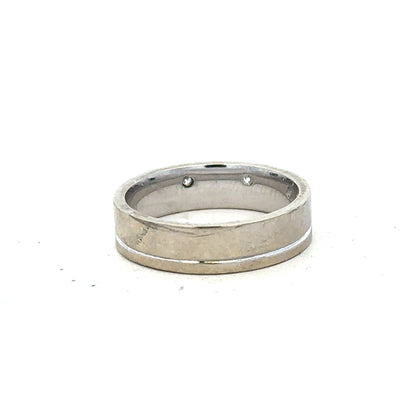 9ct white gold diamond ring size K1/2 with sparkling diamonds, showcasing elegant jewelry design and craftsmanship.
