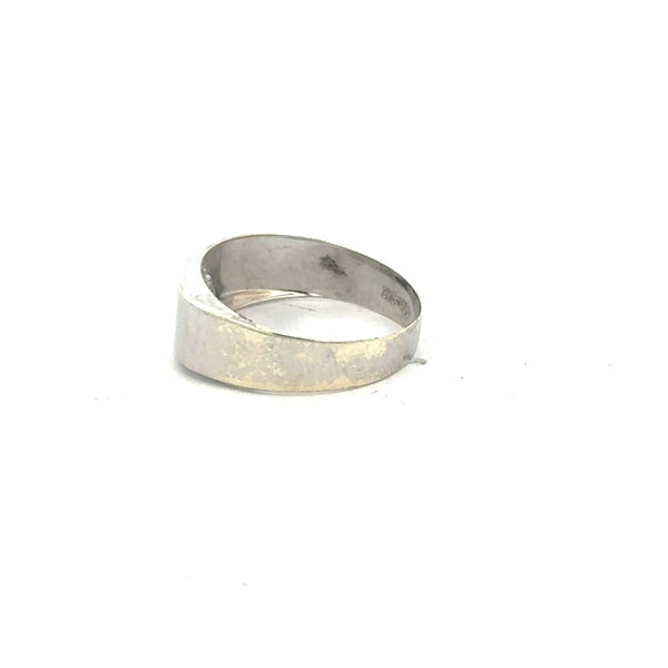 9ct white gold diamond ring in size O with sparkling diamonds, unbranded jewelry displayed on a neutral background.