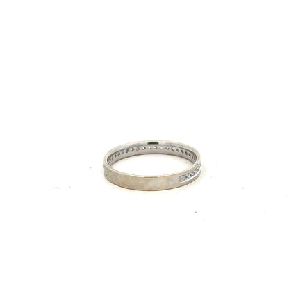 9ct white gold diamond ring size O 1/2 with sparkling diamonds, unbranded jewelry, elegant and finely crafted.