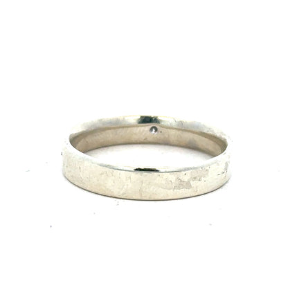 9ct white gold diamond ring in size V with sparkling diamonds, unbranded jewelry piece with elegant design.