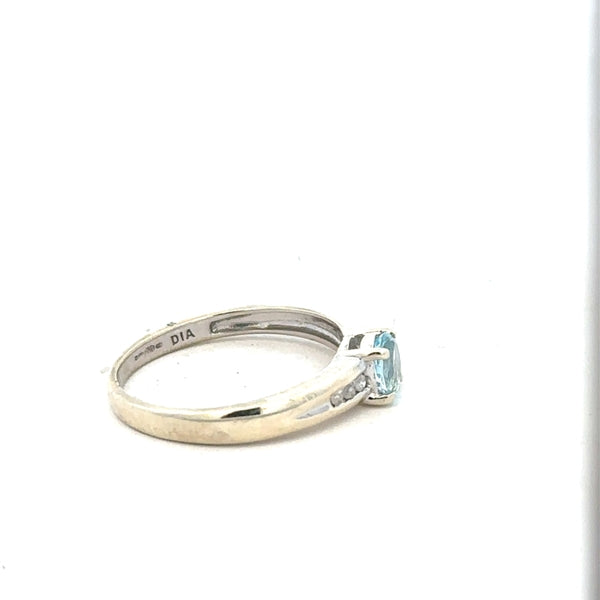 9ct white gold ring in size L, featuring a sleek band design, unbranded jewelry piece for elegant everyday wear.