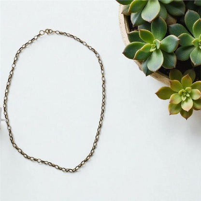 9ct yellow gold belcher chain weighing 6.6g, shown with its detailed links and polished finish, unbranded jewelry accessory.