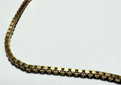 Yellow gold bracelet weighing 3.7g, unbranded 9ct gold jewelry, shown in a close-up image highlighting its design and finish.
