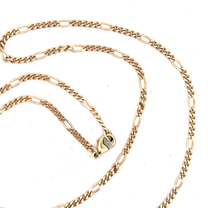 9ct yellow gold chain weighing 11.6g, unbranded, with a classic link design, shown on a plain background.