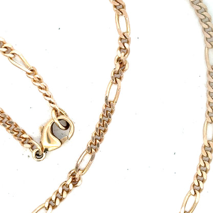 9ct yellow gold chain weighing 11.6g, unbranded jewelry chain with a polished finish and classic link design.