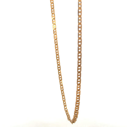 9ct yellow gold chain weighing 6.6g, unbranded, with detailed links and a polished finish, shown in the product image.
