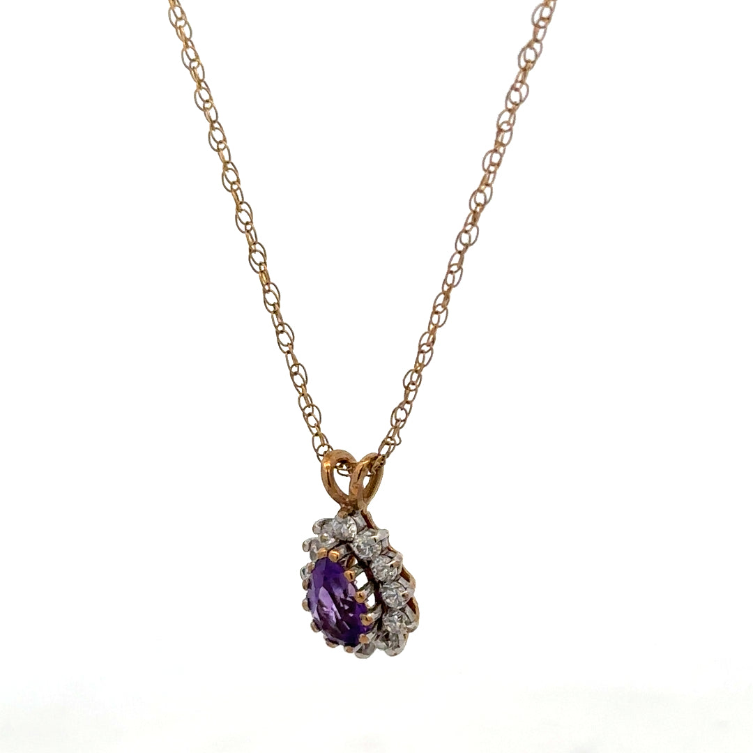 9ct yellow gold chain with pendant, unbranded, 1.9g, featuring a detailed gold pendant with a polished finish.