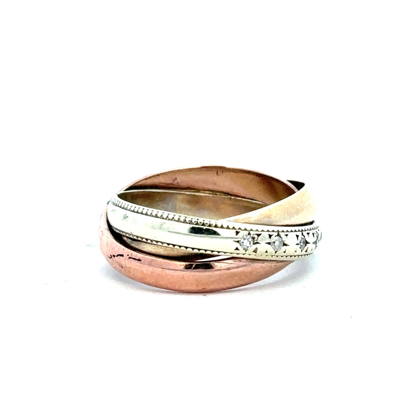 9ct yellow gold diamond ring in size K, featuring a sparkling diamond set in an elegant unbranded jewelry design.