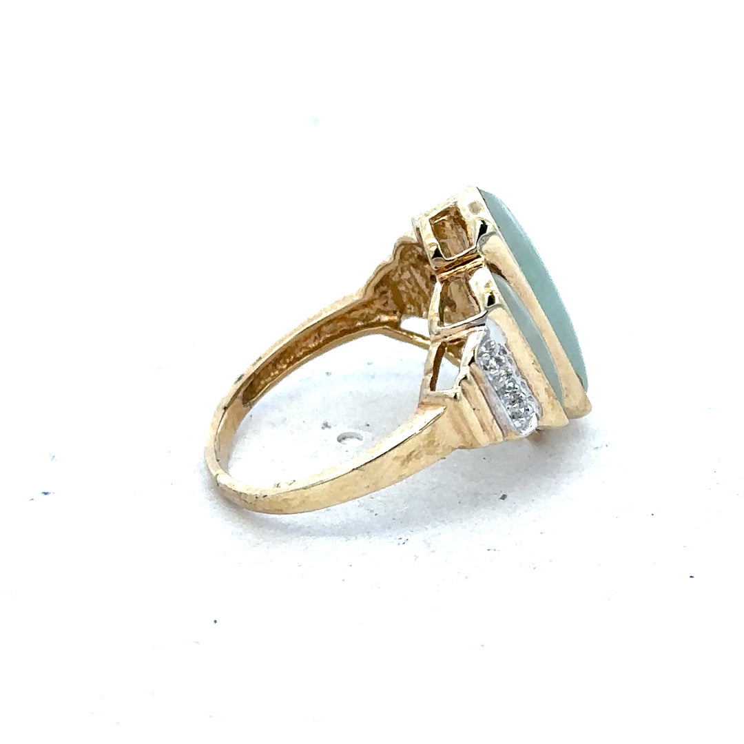 9ct yellow gold diamond ring in size K featuring a sparkling central diamond and elegant design.