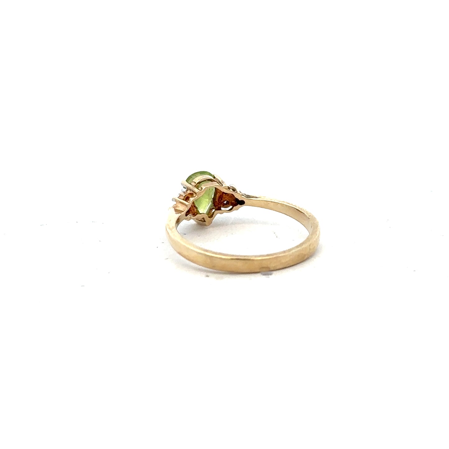 9ct yellow gold diamond ring size N1/2 with sparkling diamonds, unbranded jewelry design, showcasing fine craftsmanship and elegance.