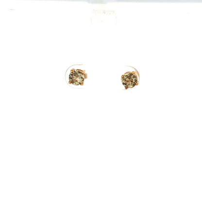 9ct yellow gold earrings weighing 1.2g, unbranded jewelry with a classic design, shown in the product image.