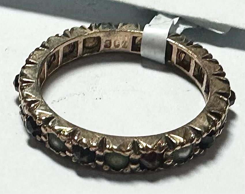 9ct yellow gold ring size I1/2, unbranded, featuring a smooth polished band for elegant everyday wear.