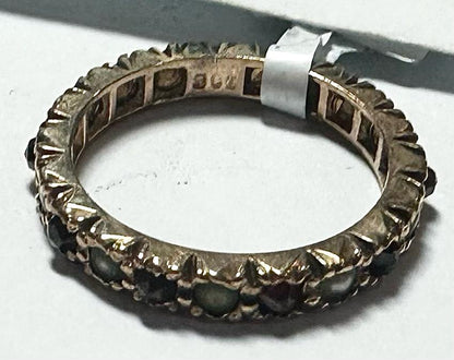 9ct yellow gold ring size I1/2, unbranded, featuring a smooth polished band for elegant everyday wear.
