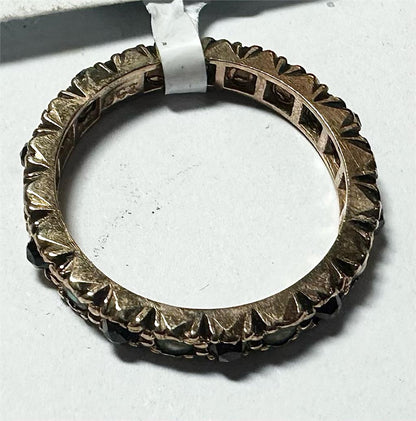 9ct yellow gold ring size I1/2 with a smooth polished band, unbranded jewelry perfect for everyday wear.