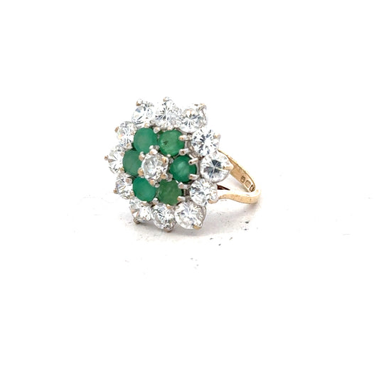 9ct yellow gold ring in size J with a simple band design, unbranded jewelry showcasing a classic gold ring style.