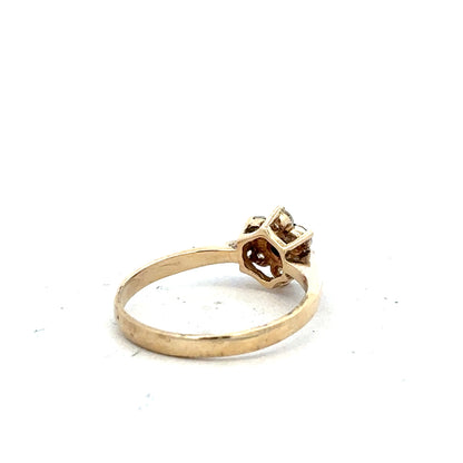 9ct yellow gold ring in size L with a simple, elegant band, unbranded jewelry perfect for everyday wear.