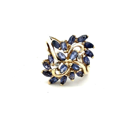 9ct yellow gold ring in size L with a smooth band, unbranded jewelry piece perfect for elegant everyday wear.