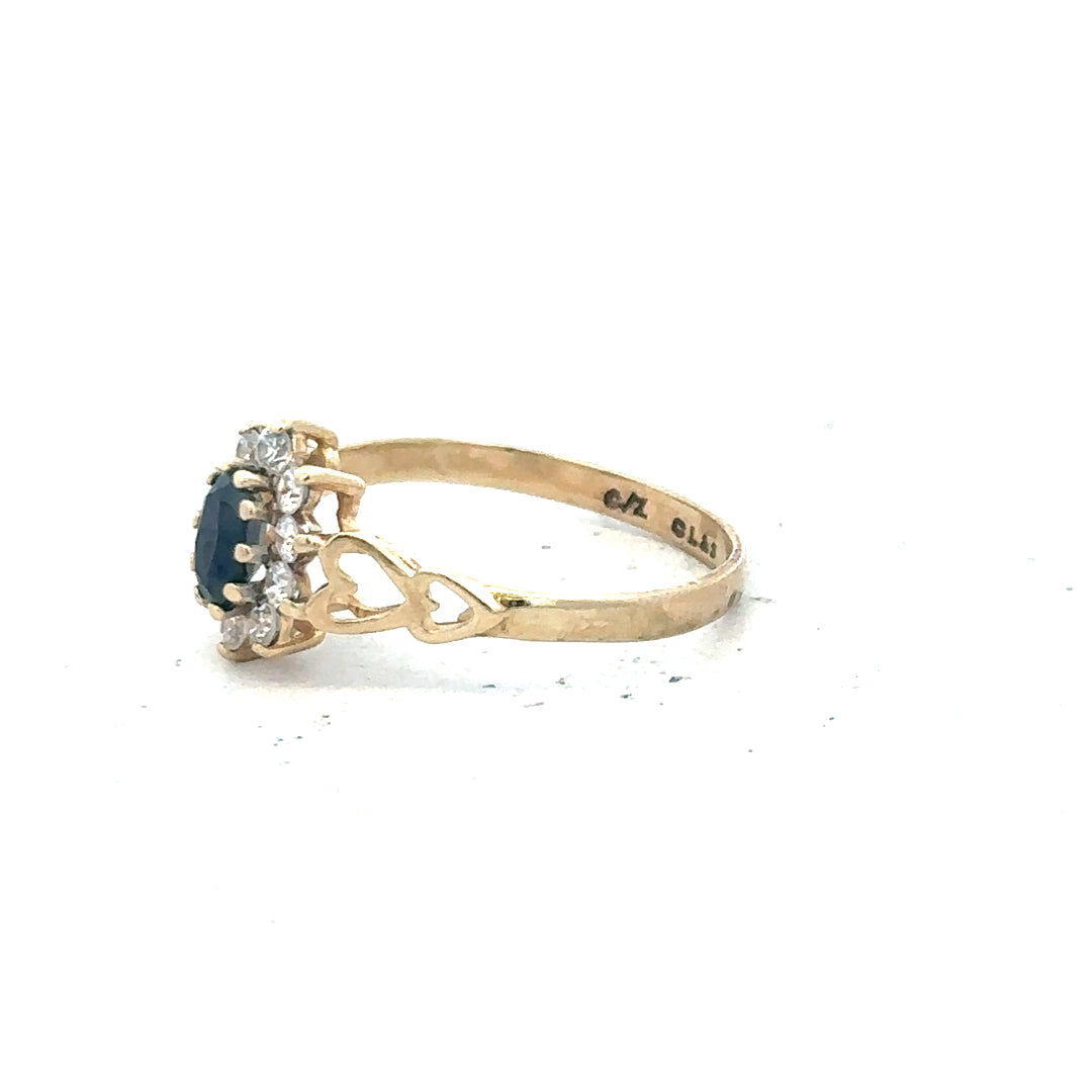 9ct yellow gold ring in size L1/2, featuring a smooth polished band, unbranded jewelry for elegant wear.