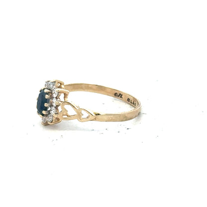 9ct yellow gold ring in size L1/2, featuring a smooth polished band, unbranded jewelry for elegant wear.