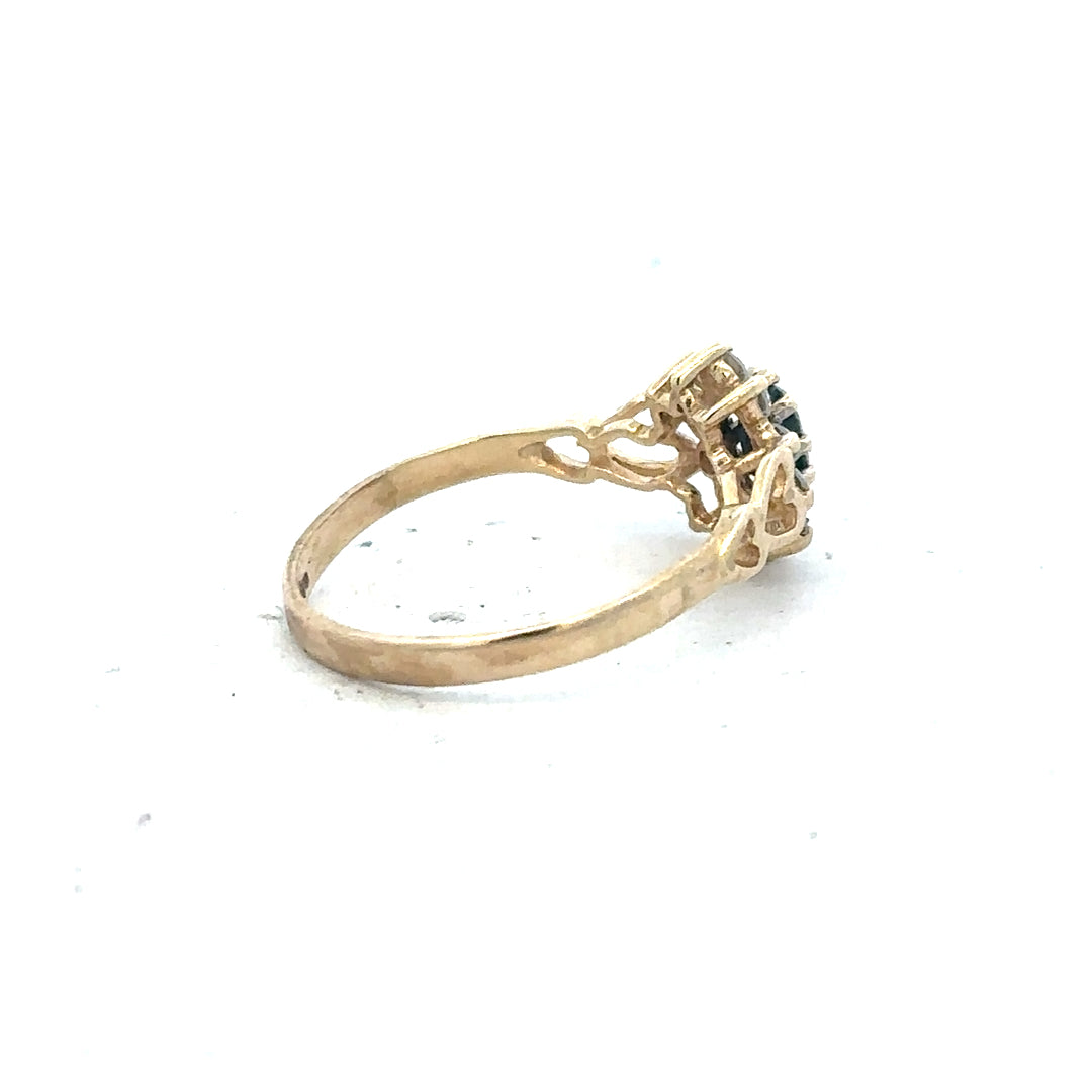 9ct yellow gold ring in size L1/2 with a simple band design, unbranded jewelry for elegant everyday wear