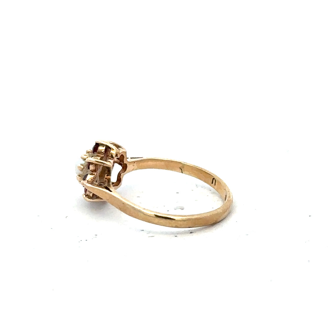 9ct yellow gold ring in size L 1/2 featuring a smooth polished band, unbranded jewelry accessory.