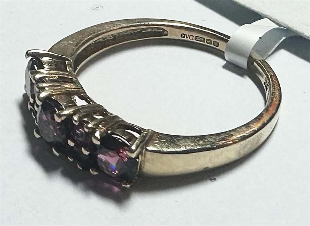 9ct yellow gold ring in size M with a smooth band, unbranded, showcasing a polished finish and classic design.