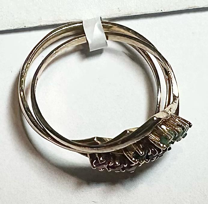9ct yellow gold ring size N with a smooth band, unbranded jewelry, showcasing a shiny, polished finish in the image.