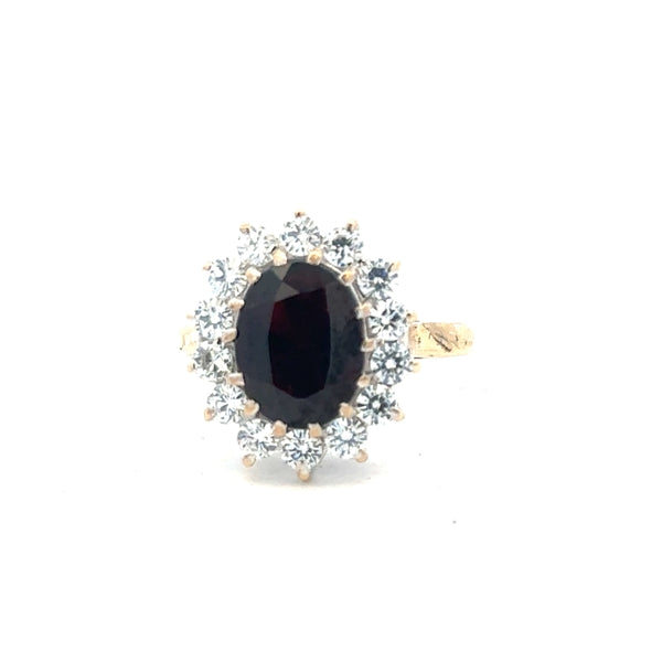 9ct yellow gold ring in size N with a smooth band, unbranded, showcasing a classic and elegant jewelry design.