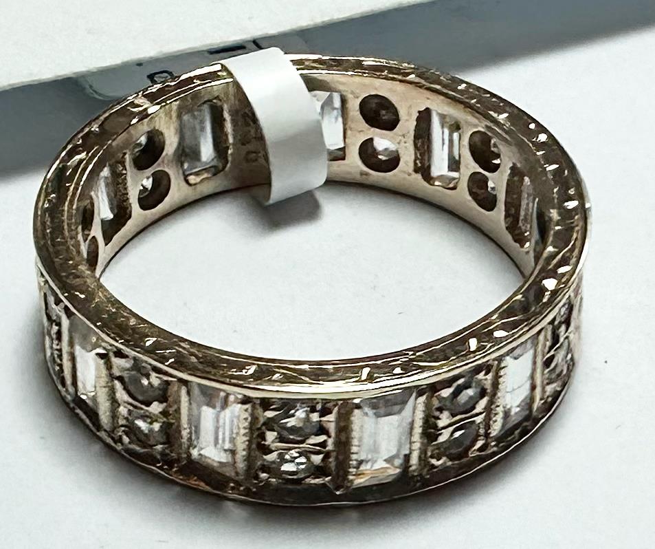 9ct yellow gold ring in size N1/2, unbranded, showcasing a smooth, polished band perfect for elegant jewelry styling.