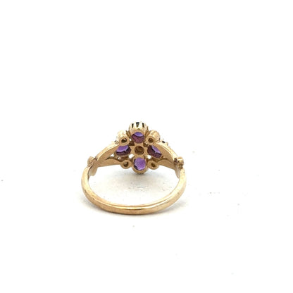 9ct yellow gold ring size N1/2 with a smooth, polished band, unbranded jewelry, showcasing fine craftsmanship and elegant design.
