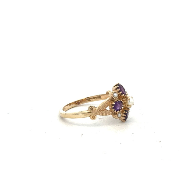 9ct yellow gold ring in size N1/2 with a smooth polished band, unbranded, designed for elegant everyday wear.
