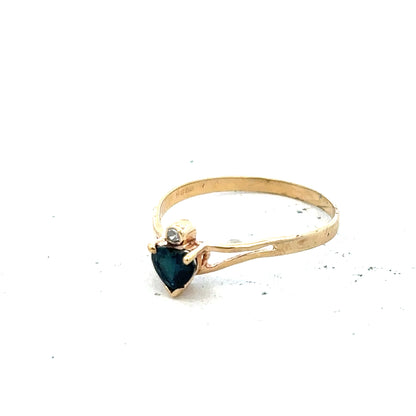 9ct yellow gold ring size N1/2 with a smooth band, unbranded jewelry, showcasing a classic and elegant design.