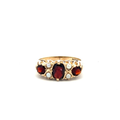 9ct yellow gold ring in size O with a smooth, polished finish, showcasing a classic unbranded jewelry design.